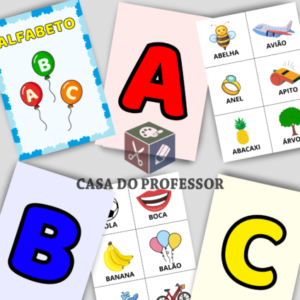 Alfabeto Ilustrado (arquivo colorido)