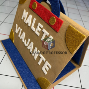 Molde Maleta Viajante + Amigos do Dente