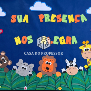 Molde Painel Decorativo Tema Safari