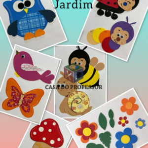 Molde Animais do Jardim