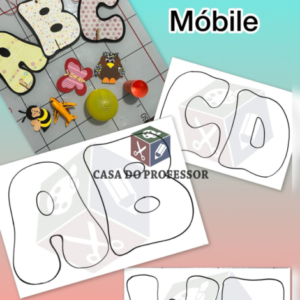 Molde Alfabeto Arredondado