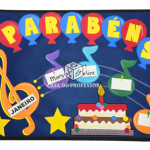 Molde Mural Parabéns