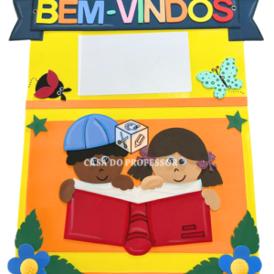 Molde Cartaz Bem-Vindos