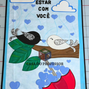 Molde Painel Decorativo de Passarinhos