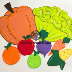 Molde de Frutas e Legumes