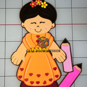 Molde Menina Japonesa