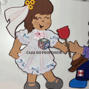 Molde Noivinhos Caipiras