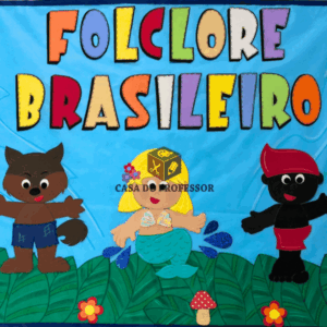 Molde Painel Folclore Brasileiro