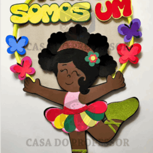 Molde Bailarina com Bambolê