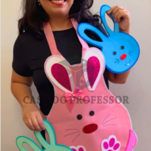 Molde Avental e Sacolinha da Páscoa