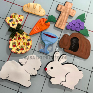 Molde Os Dois Lados da Páscoa