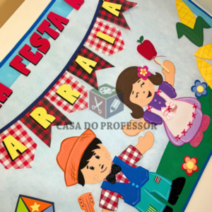 Molde para painel junino